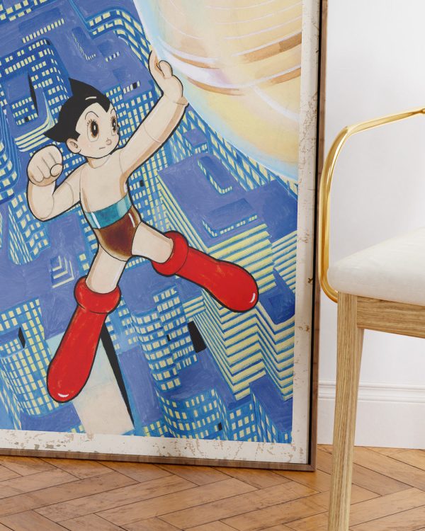 Astro Boy City Art Print