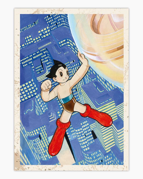 Astro Boy City Art Print