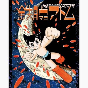 Astro Boy Space Attack Art Print