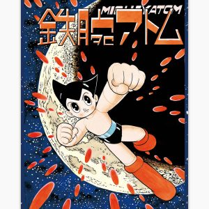 Astro Boy Space Attack Art Print