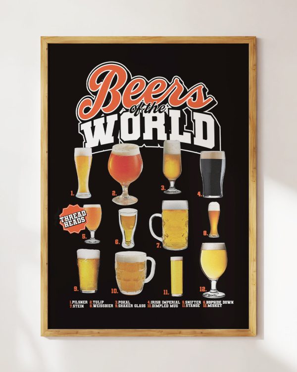 Beers of the World Art Print