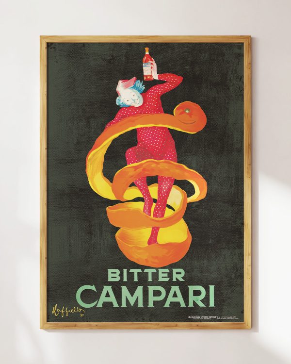 Bitter Campari Art Print