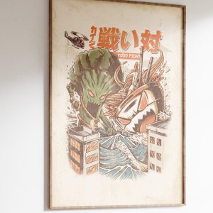 Brocco vs. Ramen Art Print