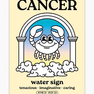 Cancer Art Print Cancer Art Print