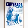 Capybara Rodent Genius Art Print