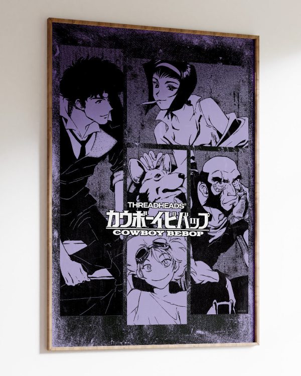 Cowboy Bebop The Gang Art Print