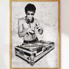 DJ Bruce Lee Art Print