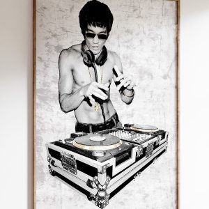DJ Bruce Lee Art Print