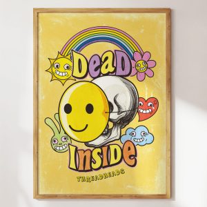 Dead Inside Art Print