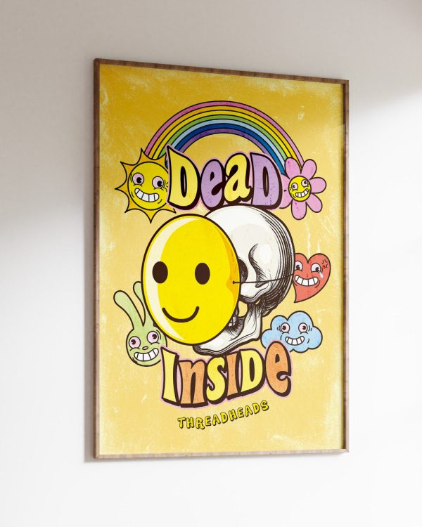 Dead Inside Art Print