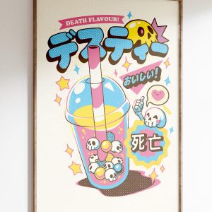 Death Tea Art Print