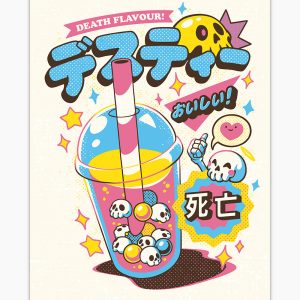 Death Tea Art Print 2 Death Tea Art Print 3