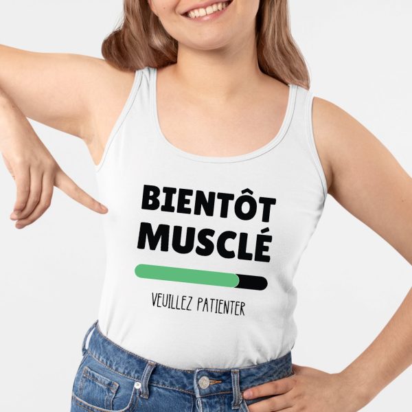 Debardeur Femme Bientot muscle