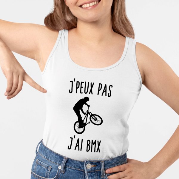 Debardeur Femme J’peux pas j’ai BMX