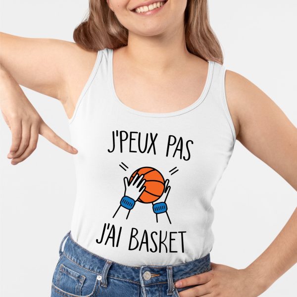 Debardeur Femme J’peux pas j’ai basket