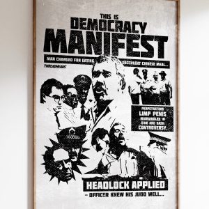Democracy Manifest Tabloid Edition Art Print