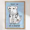 Dogtor Art Print