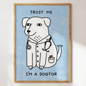Dogtor Art Print Dogtor Art Print