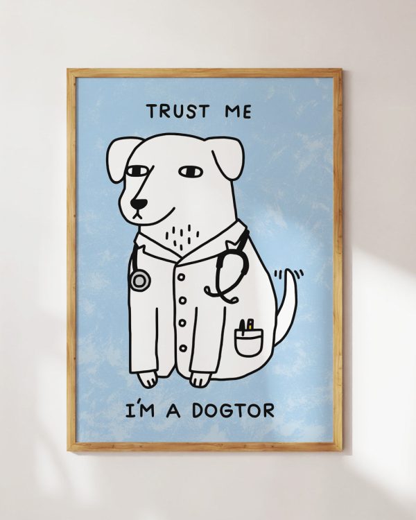 Dogtor Art Print