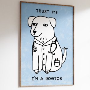 Dogtor Art Print