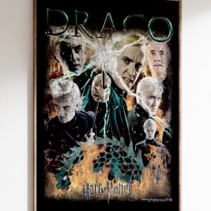 Draco Malfoy Vintage Art Print