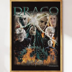 Draco Malfoy Vintage Art Print 3 Draco Malfoy Vintage Art Print 4