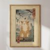 Edo Cat Art Print
