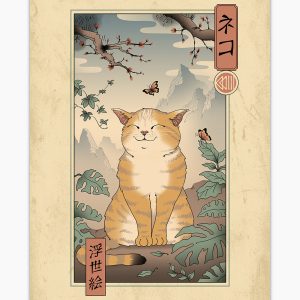Edo Cat Art Print 5 Edo Cat Art Print 6