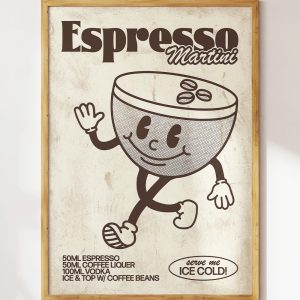 Espresso Martini Art Print 3