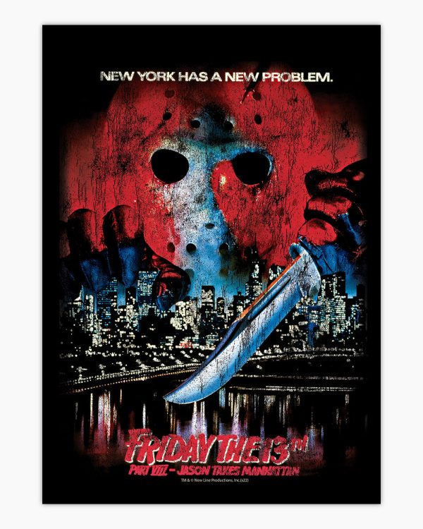 Friday the 13th – Jason Takes Manhattan Art Print