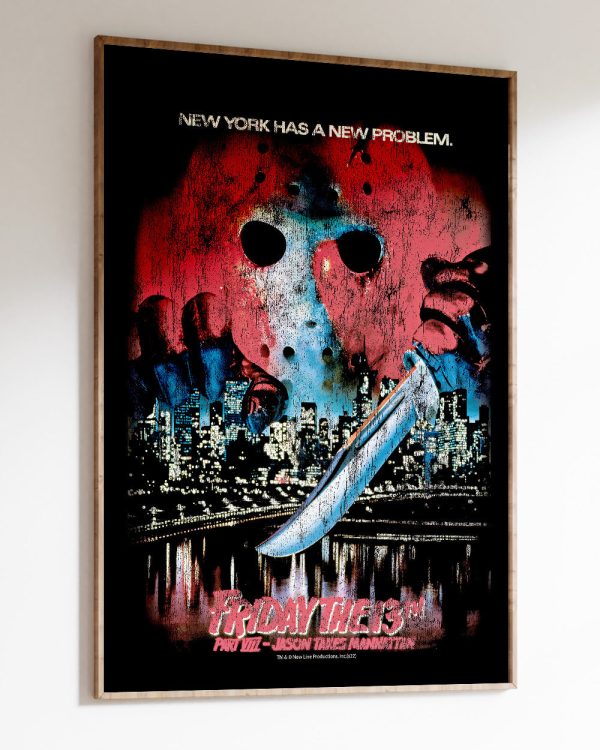 Friday the 13th – Jason Takes Manhattan Art Print