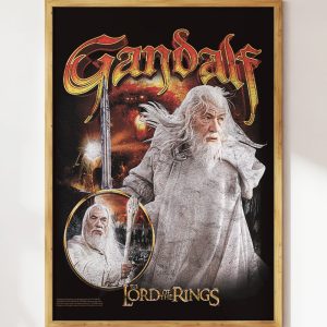Gandalf the White Art Print 2 Gandalf the White Art Print 3