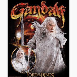 Gandalf the White Art Print 3 Gandalf the White Art Print 4