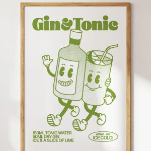 Gin and Tonic Art Print
