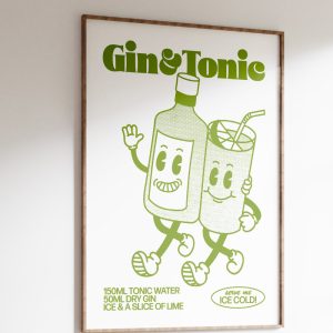 Gin and Tonic Art Print