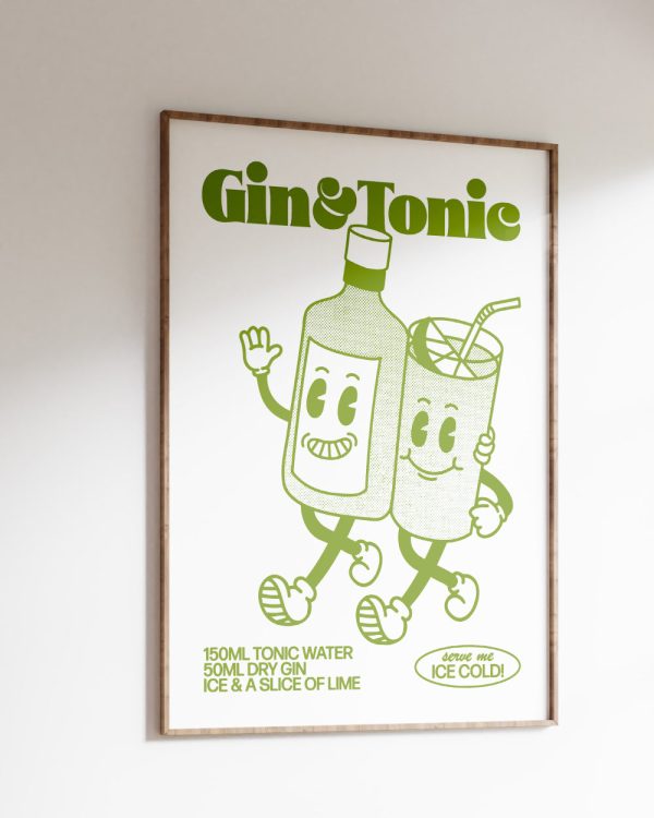 Gin and Tonic Art Print