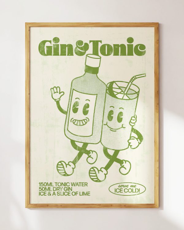 Gin and Tonic Art Print