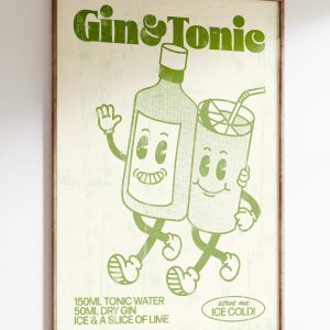 Gin and Tonic Art Print 3 Gin and Tonic Art Print 4