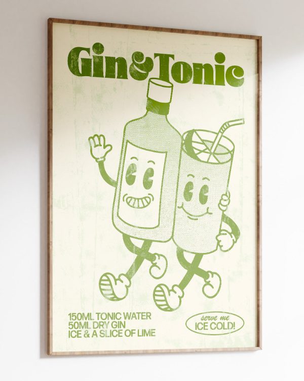 Gin and Tonic Art Print