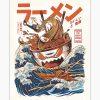 Great Ramen off Kanagawa Art Print