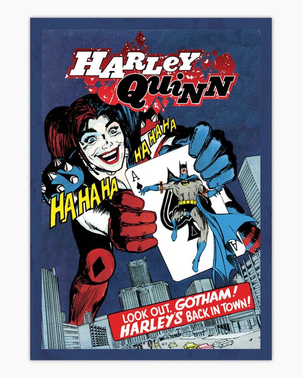 Harley Quinn’s Back In Town Art Print