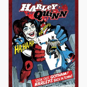 Harley Quinn’s Back In Town Art Print