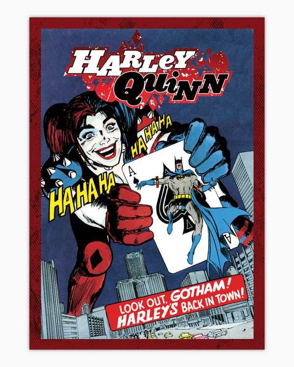 Harley Quinn’s Back In Town Art Print