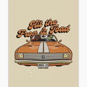 Hit the Frog and Toad Art Print 2 Hit the Frog and Toad Art Print 3
