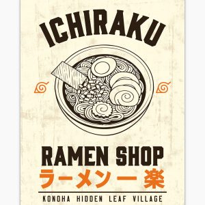 Ichiraku Ramen Art Print Ichiraku Ramen Art Print