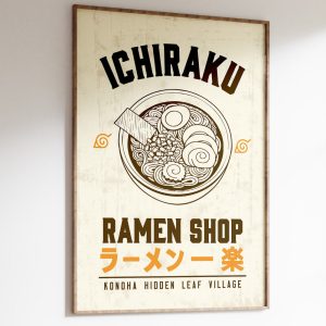 Ichiraku Ramen Art Print 2 Ichiraku Ramen Art Print 3