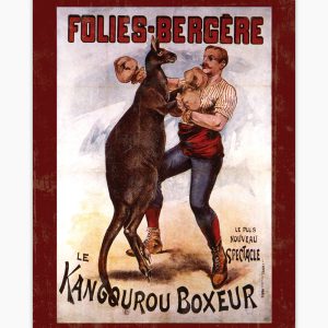 Kangaroo Boxer Art Print 3 Kangaroo Boxer Art Print 4