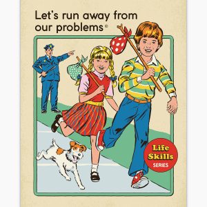 Let's Run Away Art Print 3 Lets Run Away Art Print 4