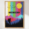 Life in Technicolour Art Print