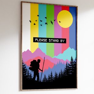 Life in Technicolour Art Print